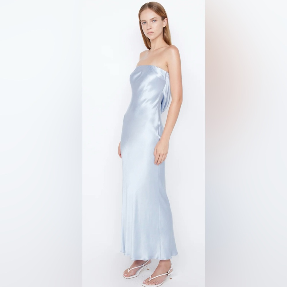 BEC + BRIDGE MOON DANCE STRAPLESS DRESS